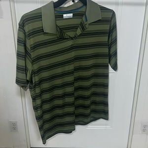 Columbia Polo Shirt SZ L EUC